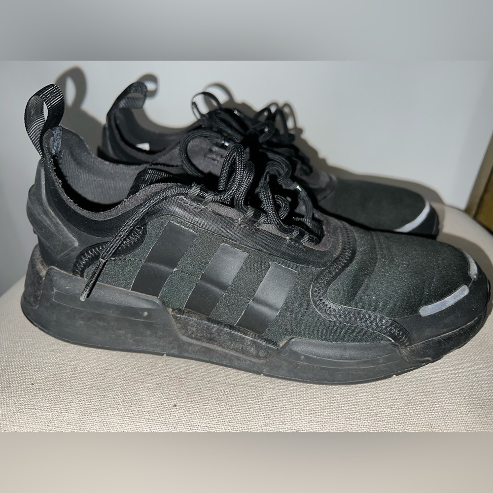 Adidas midnight blacks size 9